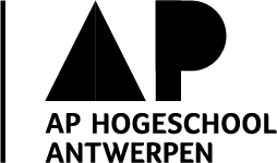 ap logo staand zwart